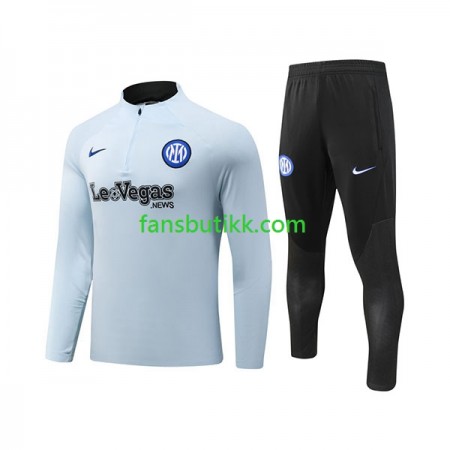 Inter Milan Blå Trenings Collegegenser Set 2023-2024